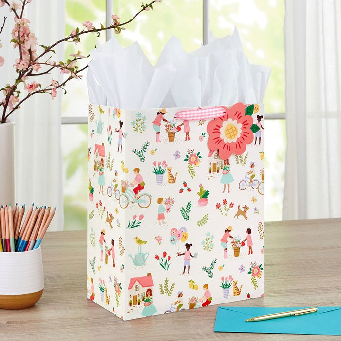 "Hallmark : 13\" Happy Moms Large Gift Bag - Hallmark : 13\" Happy Moms Large Gift Bag"