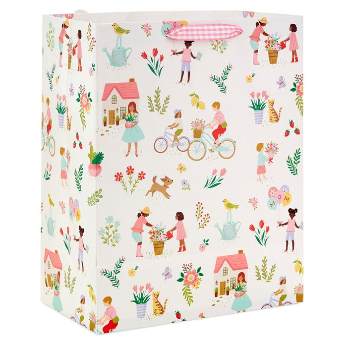 "Hallmark : 13\" Happy Moms Large Gift Bag - Hallmark : 13\" Happy Moms Large Gift Bag"