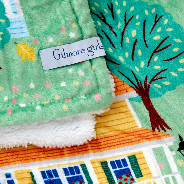 "Hallmark : Gilmore Girls Stars Hollow Map Blanket, 50x60 - Hallmark : Gilmore Girls Stars Hollow Map Blanket, 50x60"