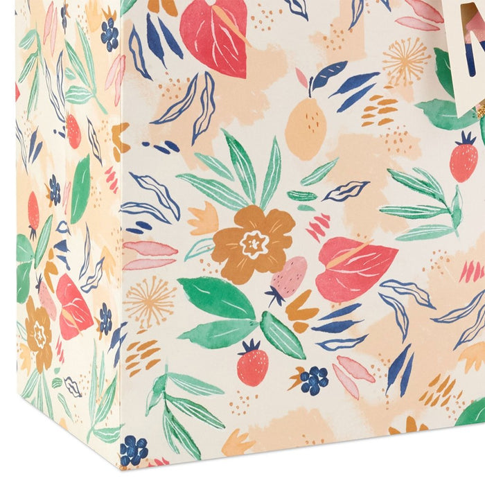 "Hallmark : 13\" Mom Floral Large Gift Bag With Tissue Paper - Hallmark : 13\" Mom Floral Large Gift Bag With Tissue Paper"