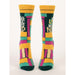 "Blue Q : Women's Crew Socks - \"Big Ol' Word Nerd\" - Blue Q : Women's Crew Socks - \"Big Ol' Word Nerd\""