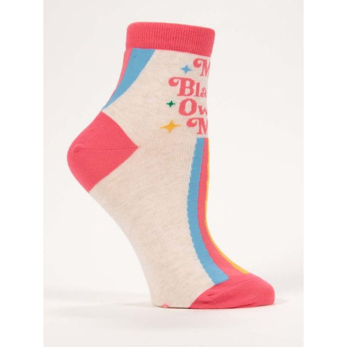 "Blue Q : Women's Ankle Socks - \"My Bladder Owns Me\" - Blue Q : Women's Ankle Socks - \"My Bladder Owns Me\""