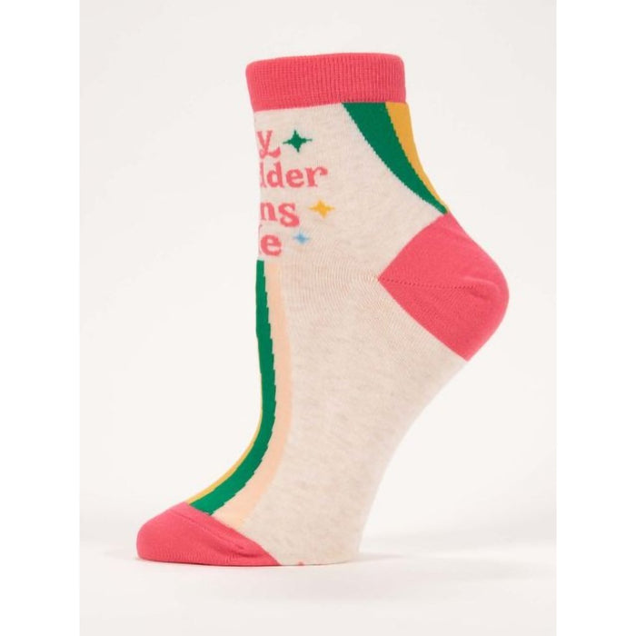"Blue Q : Women's Ankle Socks - \"My Bladder Owns Me\" - Blue Q : Women's Ankle Socks - \"My Bladder Owns Me\""