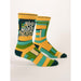 "Blue Q : Men's Crew Socks - \"Big Ol' Word Nerd\" - Blue Q : Men's Crew Socks - \"Big Ol' Word Nerd\""