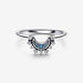 "PANDORA : Celestial Blue Sparkling Moon Ring - PANDORA : Celestial Blue Sparkling Moon Ring"