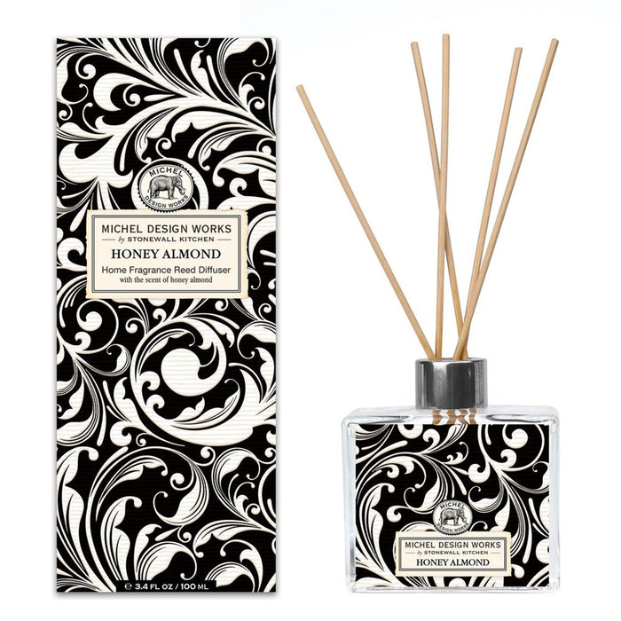 "Michel Design Works : Honey Almond Home Fragrance Reed Diffuser - Michel Design Works : Honey Almond Home Fragrance Reed Diffuser"