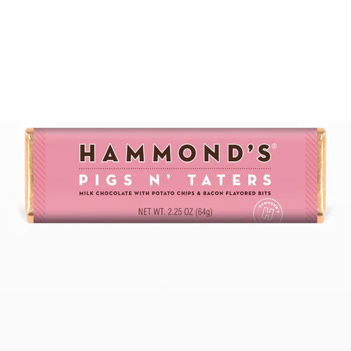 "Hammond's Candies : Pigs N' Taters Milk Chocolate Candy Bar - Hammond's Candies : Pigs N' Taters Milk Chocolate Candy Bar"