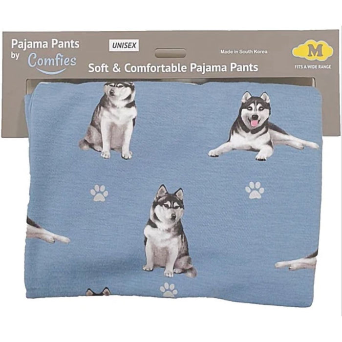 "Pet Lover Unisex Pajama Bottoms - Siberian Husky - Pet Lover Unisex Pajama Bottoms - Siberian Husky"