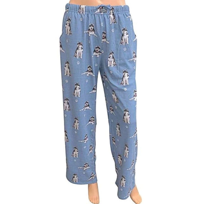 "Pet Lover Unisex Pajama Bottoms - Siberian Husky - Pet Lover Unisex Pajama Bottoms - Siberian Husky"
