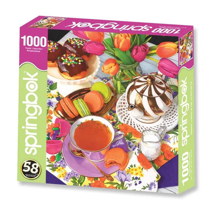 "Springbok : Teatime! 1000 Piece Jigsaw Puzzle - Springbok : Teatime! 1000 Piece Jigsaw Puzzle"