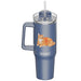 "Orange Tabby Cat Serengeti 40oz Stainless Steel Ultimate Tumbler - Orange Tabby Cat Serengeti 40oz Stainless Steel Ultimate Tumbler"