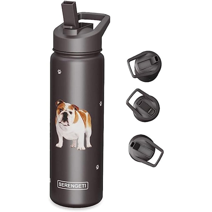 "Serengeti Bulldog 24 oz Water Bottle - Serengeti Bulldog 24 oz Water Bottle"