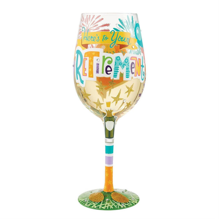 "Lolita : Wine Glass - Here's to Your Retirement - Lolita : Wine Glass - Here's to Your Retirement"