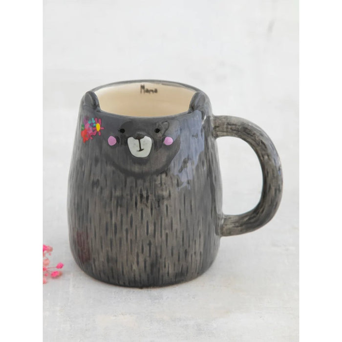 "Natural Life : Folk Art Coffee Mug - Mama Bear - Natural Life : Folk Art Coffee Mug - Mama Bear"