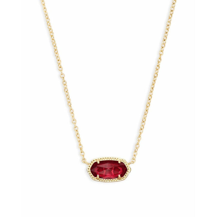 "Kendra Scott : Elisa Pendant Necklace in Berry - Kendra Scott : Elisa Pendant Necklace in Berry"