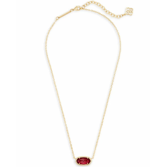 "Kendra Scott : Elisa Pendant Necklace in Berry - Kendra Scott : Elisa Pendant Necklace in Berry"