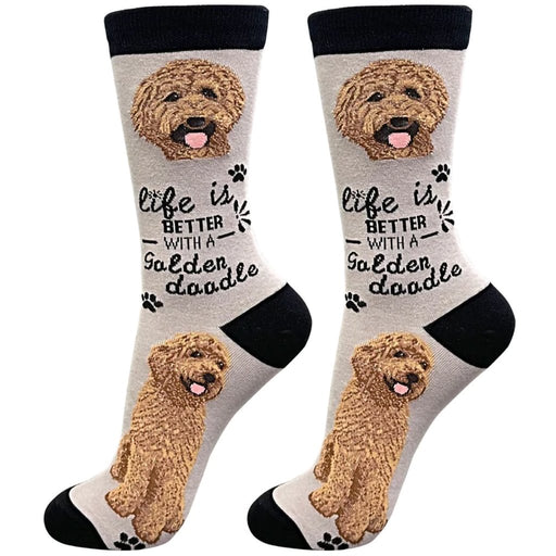 "Life Is Better With A Red Goldendoodle Unisex Socks - Life Is Better With A Red Goldendoodle Unisex Socks"