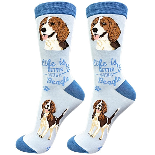 "Life Is Better With A Beagle Unisex Socks - Life Is Better With A Beagle Unisex Socks"