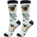 "Life Is Better With A Pug Unisex Socks - Life Is Better With A Pug Unisex Socks"