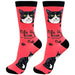 "Life Is Better With A Black & White Cat Unisex Socks - Life Is Better With A Black & White Cat Unisex Socks"