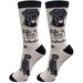 "Life Is Better With A Black Labrador Unisex Socks - Grey - Life Is Better With A Black Labrador Unisex Socks - Grey"