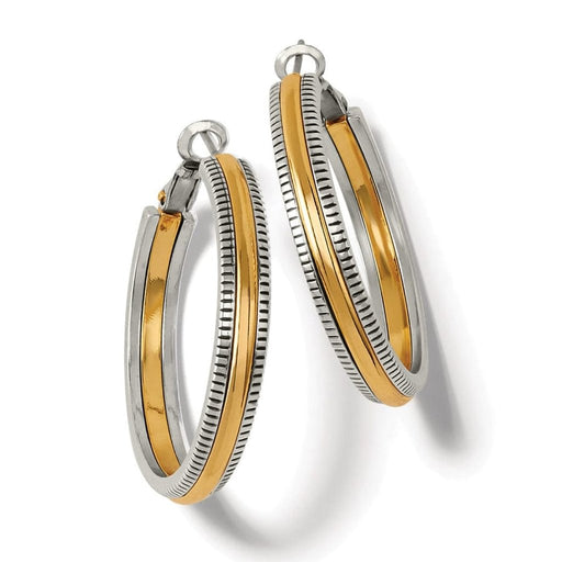 "Brighton : Interlock Heirloom Hoop Earrings Gold - Brighton : Interlock Heirloom Hoop Earrings Gold"