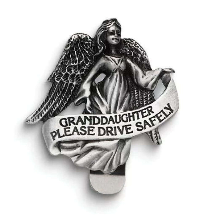"Cathedral Art : \"Granddaughter Please Drive Safely\" Visor Clip - Cathedral Art : \"Granddaughter Please Drive Safely\" Visor Clip"