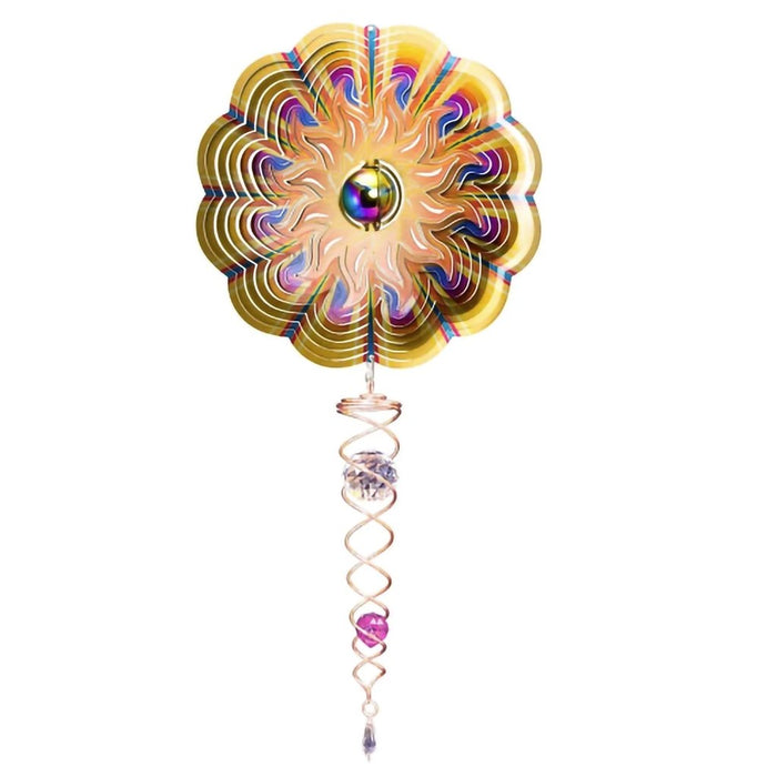 "Spinfinity : Gazing Sun - Mini Set Spinfinity : Snowman Mini Set - Mini wind Spinner- Spinfinity Desiigns\n Spinfinity wind spinners \nSpinners- Wind Spinners - Sun - Outdoor Decor- Decor"