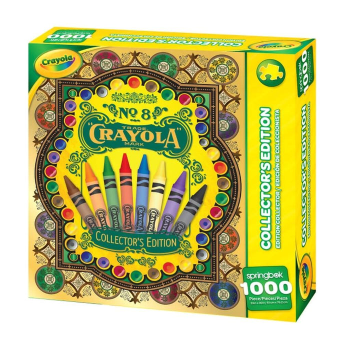 "Springbok : Crayola Colors Collectors Addition 1000 Piece Jigsaw Puzzle - Springbok : Crayola Colors Collectors Addition 1000 Piece Jigsaw Puzzle"