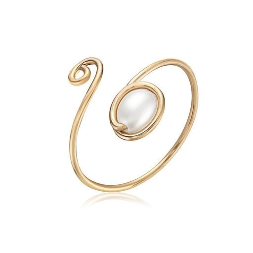 "Ronaldo Jewelry : Pearl of My Heart Ring in Gold - Ronaldo Jewelry : Pearl of My Heart Ring in Gold"