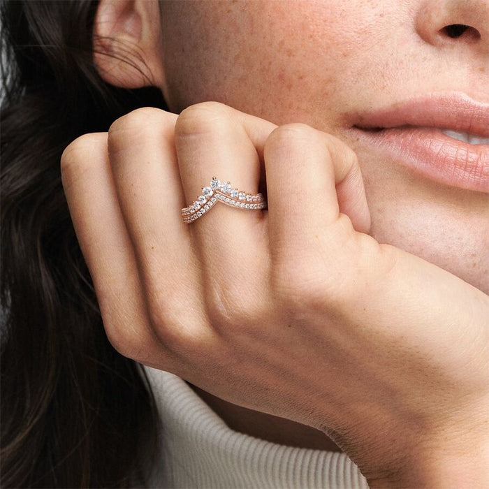 Hallmark Pandora Rings PANDORA : Princess Wishbone Ring - Annies Hallmark & Gretchens Hallmark ...