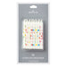 "Hallmark : Scattered Stars White Birthday Candles, Set of 16 - Hallmark : Scattered Stars White Birthday Candles, Set of 16"