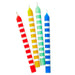 "Hallmark : Colorful Striped Birthday Candles, Set of 16 - Hallmark : Colorful Striped Birthday Candles, Set of 16"