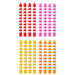 "Hallmark : Warm Hues Striped Birthday Candles, Set of 16 - Hallmark : Warm Hues Striped Birthday Candles, Set of 16"