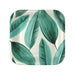 "Hallmark : Palm Leaves Print Square Dinner Plates, Set of 8 - Hallmark : Palm Leaves Print Square Dinner Plates, Set of 8"