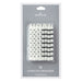 "Hallmark : Black Dots and Stripes on White Birthday Candles, Set of 16 - Hallmark : Black Dots and Stripes on White Birthday Candles, Set of 16"