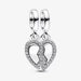 "PANDORA : Friends Splittable Heart Dangle Charm - PANDORA : Friends Splittable Heart Dangle Charm"