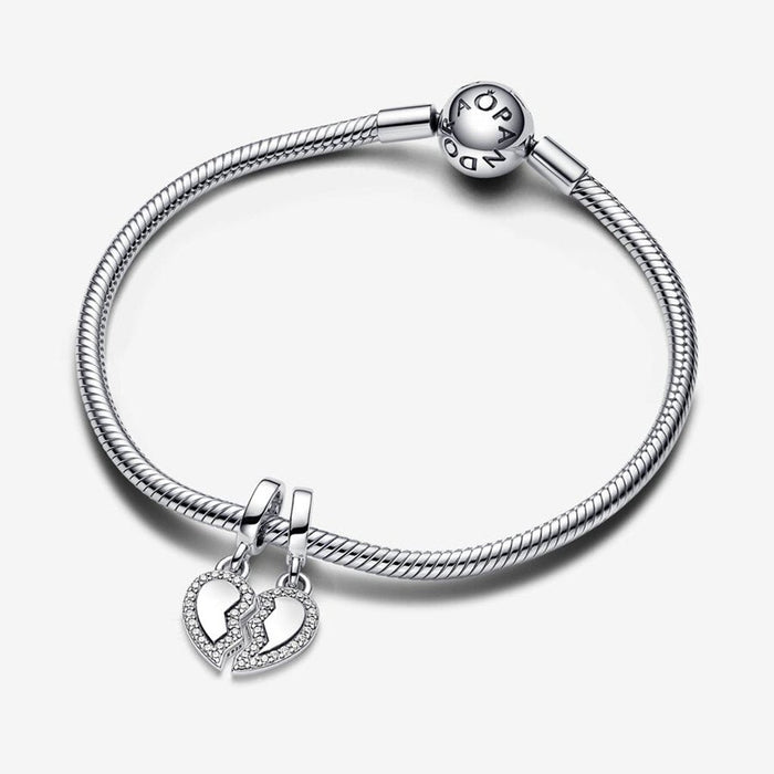 "PANDORA : Friends Splittable Heart Dangle Charm - PANDORA : Friends Splittable Heart Dangle Charm"