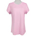 Relax in comfort with the Opportunities Ashley Pink Lounge Shirt