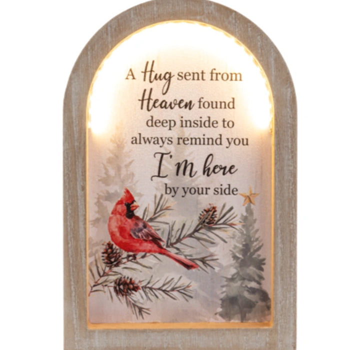 This Ganz Light Up Cardinal Memorial Decor is a beautiful and meaningful way to honor and remember loved ones.