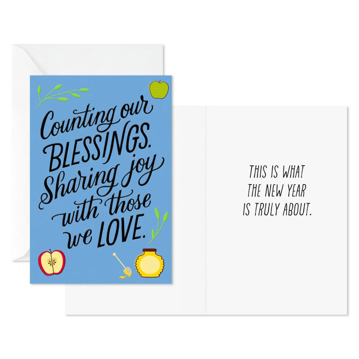 Hallmark Rosh Hashanah greeting cards with Tree of Life design