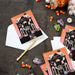Hallmark Halloween greeting cards with haunted house and ghosts