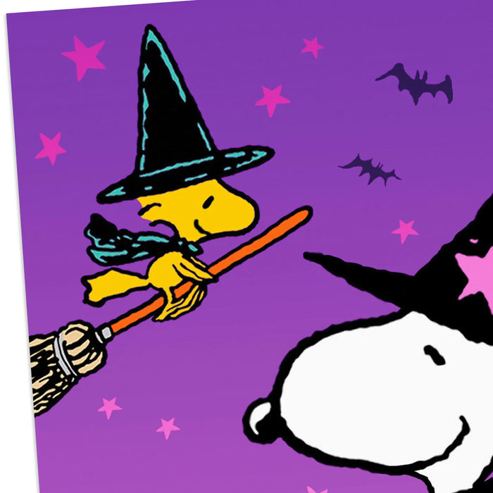 Hallmark : Peanuts® Snoopy and Woodstock Witches Halloween Cards