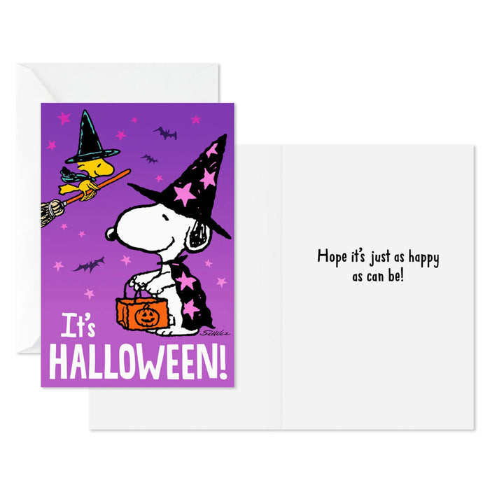 Hallmark : Peanuts® Snoopy and Woodstock Witches Halloween Cards