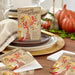 Hallmark DaySpring religious Thanksgiving cards with fall bouquet
