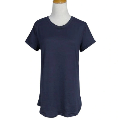 Opportunities Mirabeau navy lounge shirt in a relaxed fit with a classic navy color, designed for comfortable everyday and casual wear.