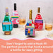 Humorous novelty coaster that adds personality and sparks laughter at gatherings