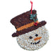 Snowman the bird feeder