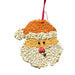 Santa clause seed cookie