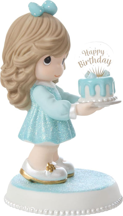 Precious Moments : Brunette Birthday Girl